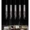 Cwi Lighting Extended 5 Light Multi Light Pendant With Chrome Finish 5081P40C-RC - alternate 2